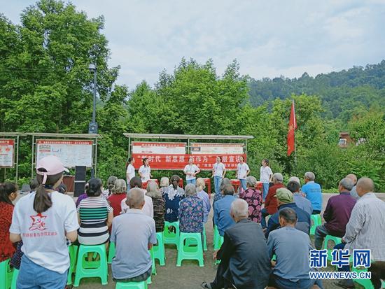 让理论政策宣讲更有味 邻水加了“文艺”这味料