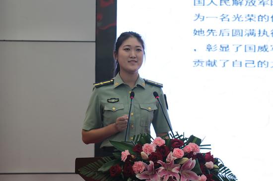 第二届“河南最美大学生”华北水利水电大学土木与交通学院学生陈笑笑演讲