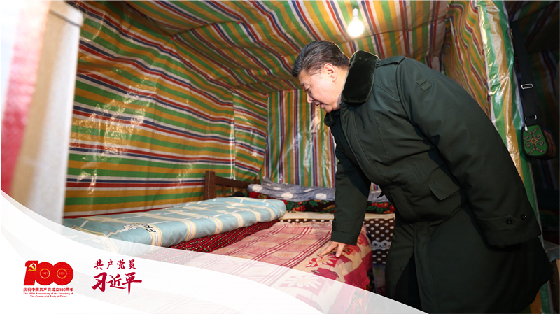 On the morning of February 11, 2018, General Secretary Xi Jinping was asking Jihao to visit his home in the poor households of Sanchahe Township, Sanchahe Township, Zhaojue County, Liangshan Yi Autonomous Prefecture, Sichuan Province.