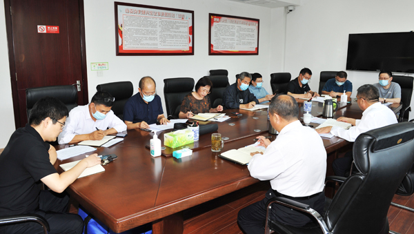 河南省委黨史研究室召開會議 傳達學習省委工作會議精神
