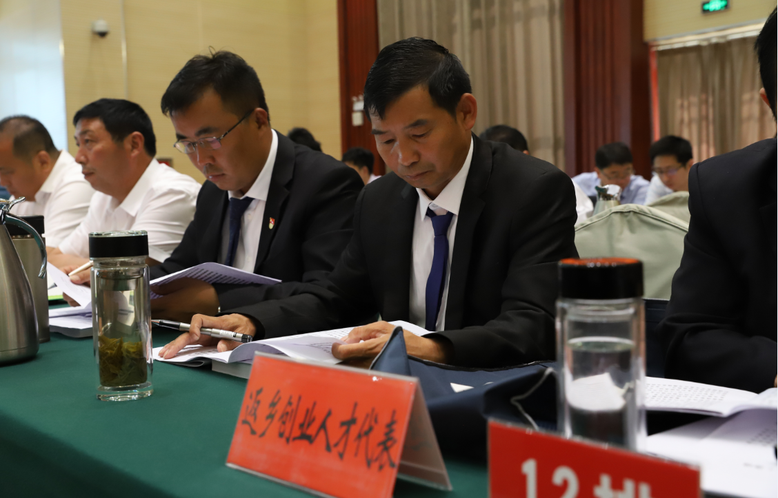 返乡创业人才代表