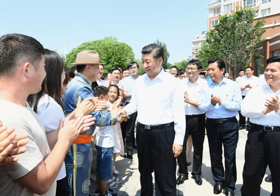 图片故事 | 5个镜头:习近平总书记同内蒙古各族人民在一起