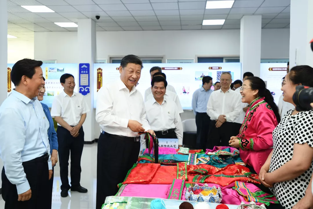 图片故事 | 5个镜头:习近平总书记同内蒙古各族人民在一起