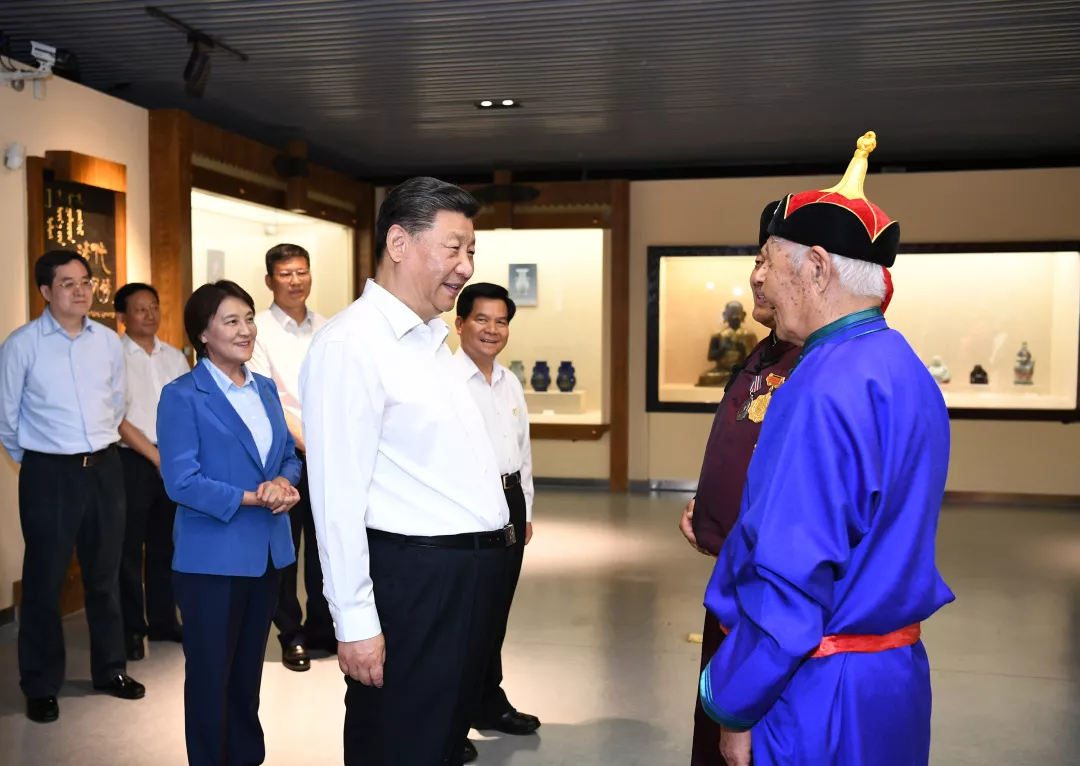 图片故事 | 5个镜头:习近平总书记同内蒙古各族人民在一起