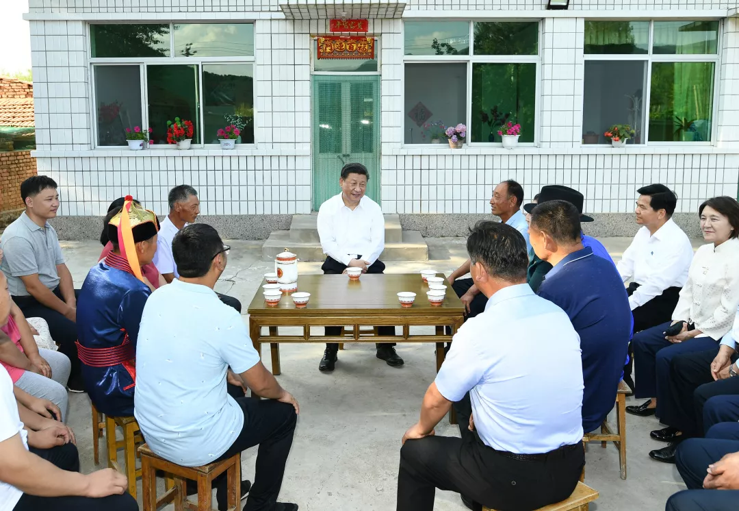 图片故事 | 5个镜头:习近平总书记同内蒙古各族人民在一起