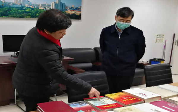 省委党史研究室主任刘汉征到新乡市调研指导党史工作