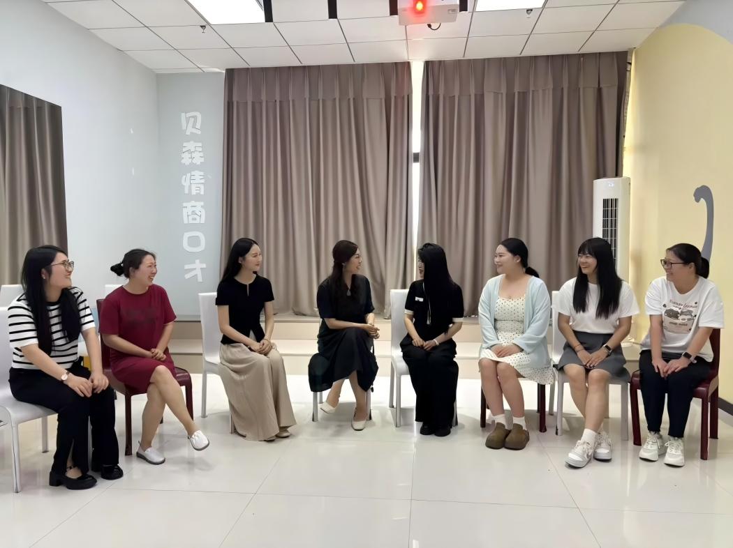 人文学院学前教育系赴贝森语商学苑开展访企拓岗活动-图片1(1)
