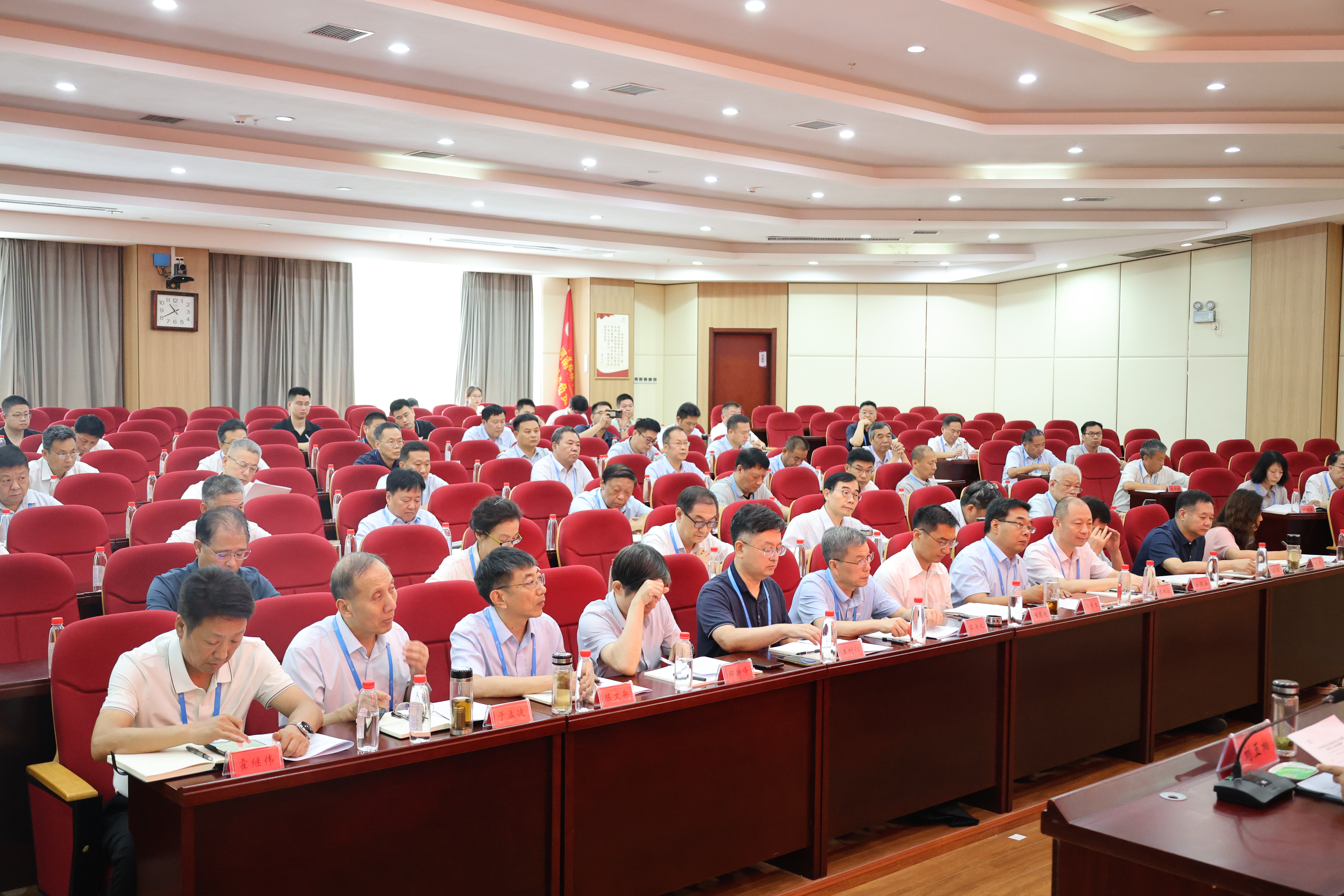 省水利厅基层党组织负责人培训现场