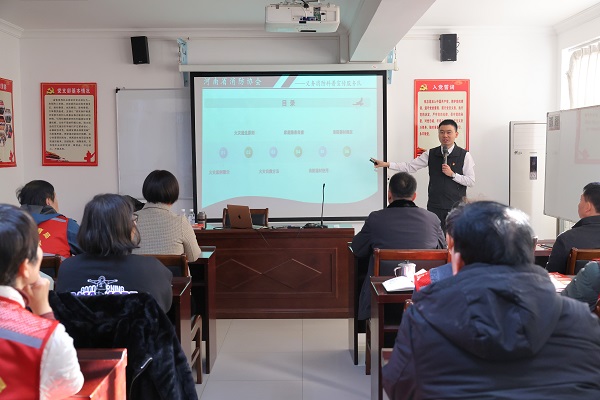 省消防协会消防宣传教员开展消防知识宣传