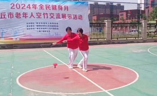 二人一线空竹