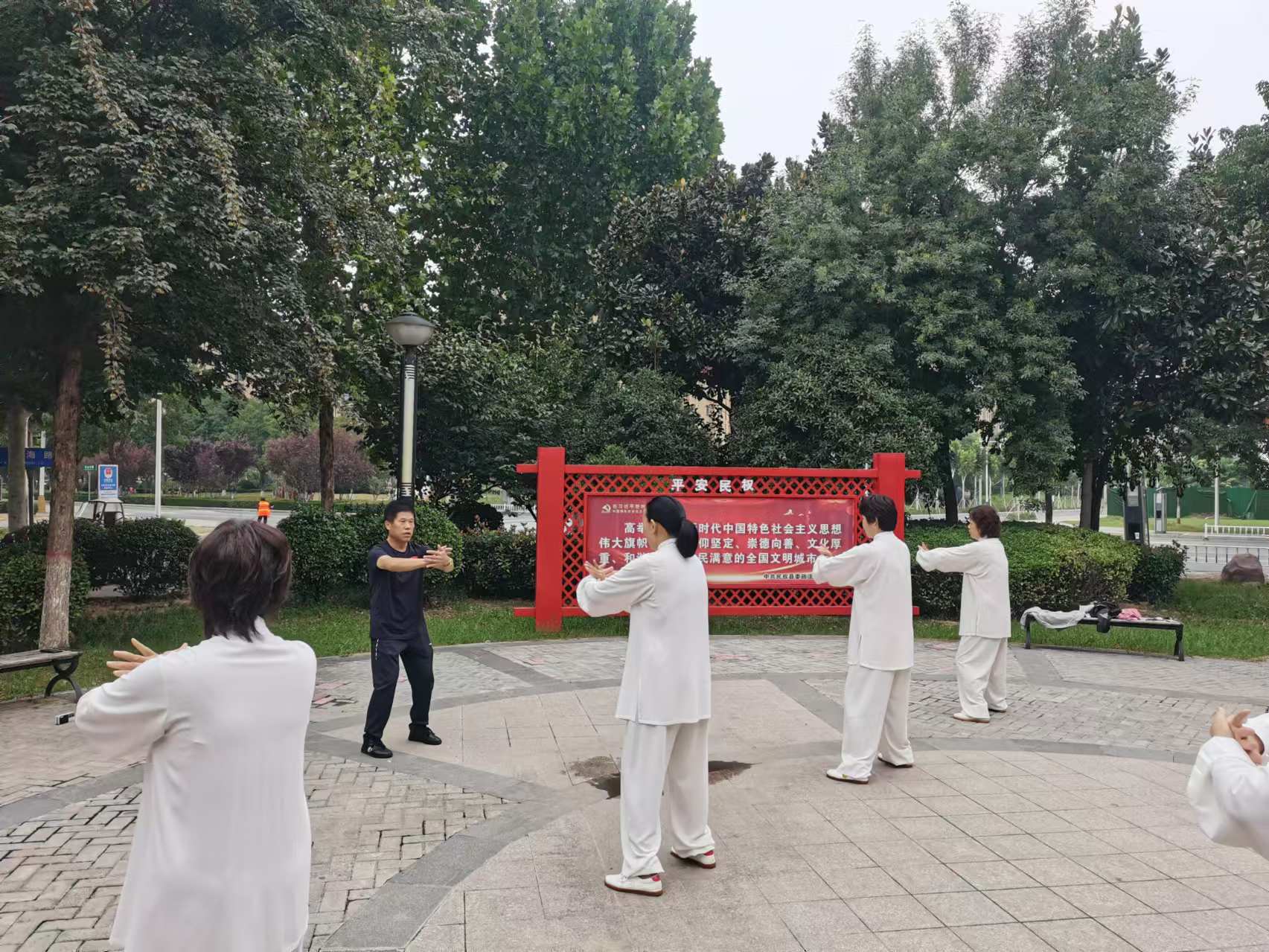 民权县太极拳和健身气功展演交流活动图片1