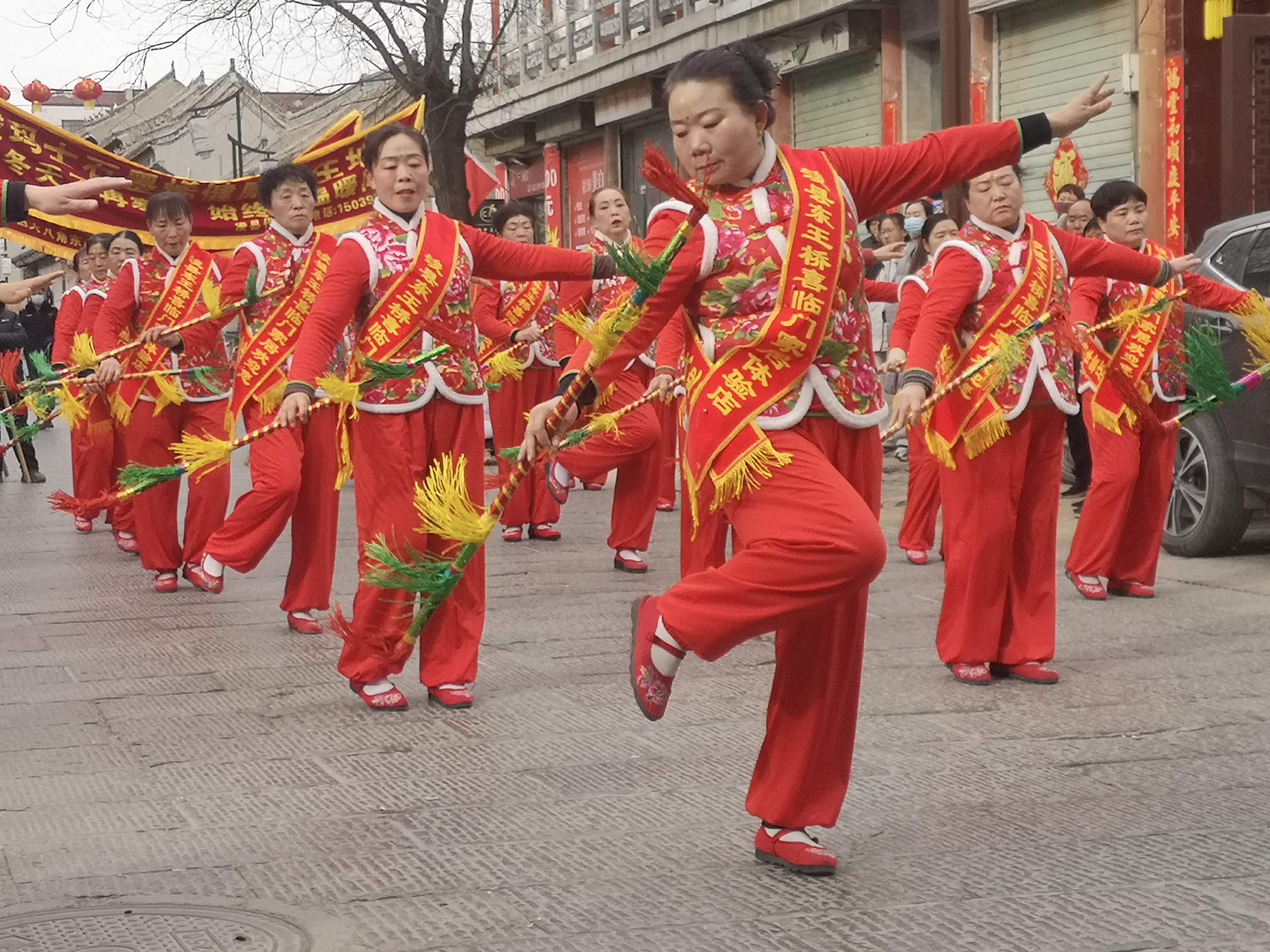 花棍舞表演