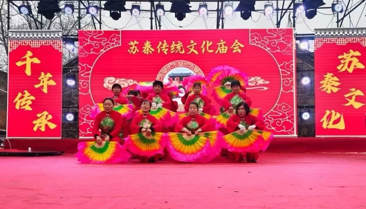 25年苏秦村庙会图片