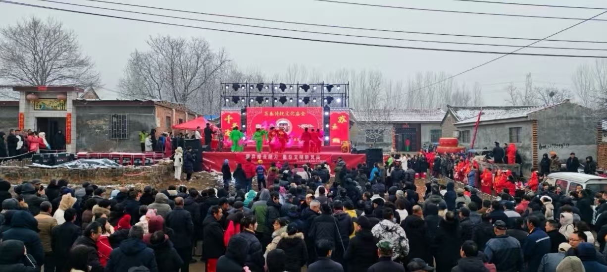 25年苏秦村庙会图