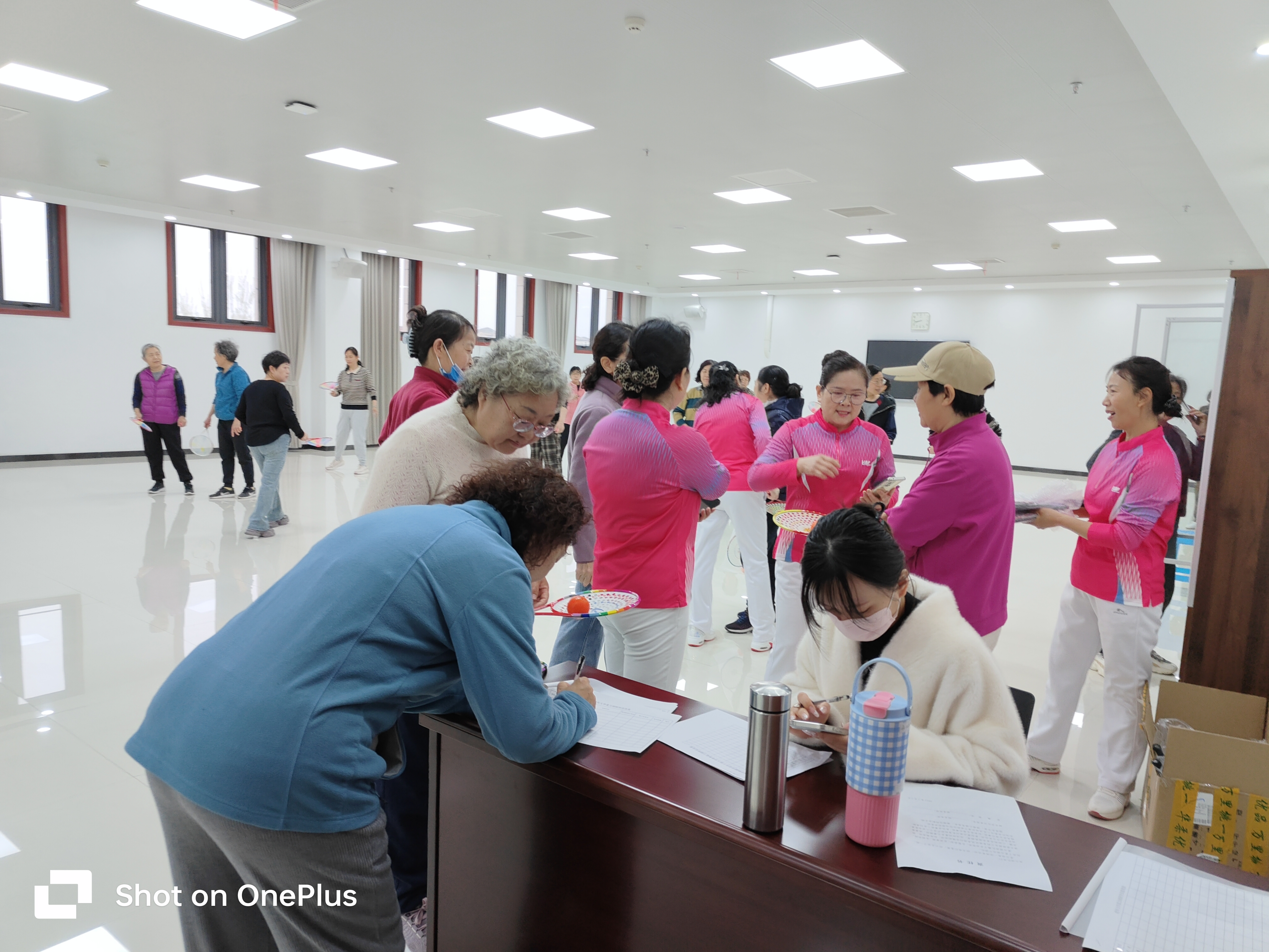 柔力球班 学员报到