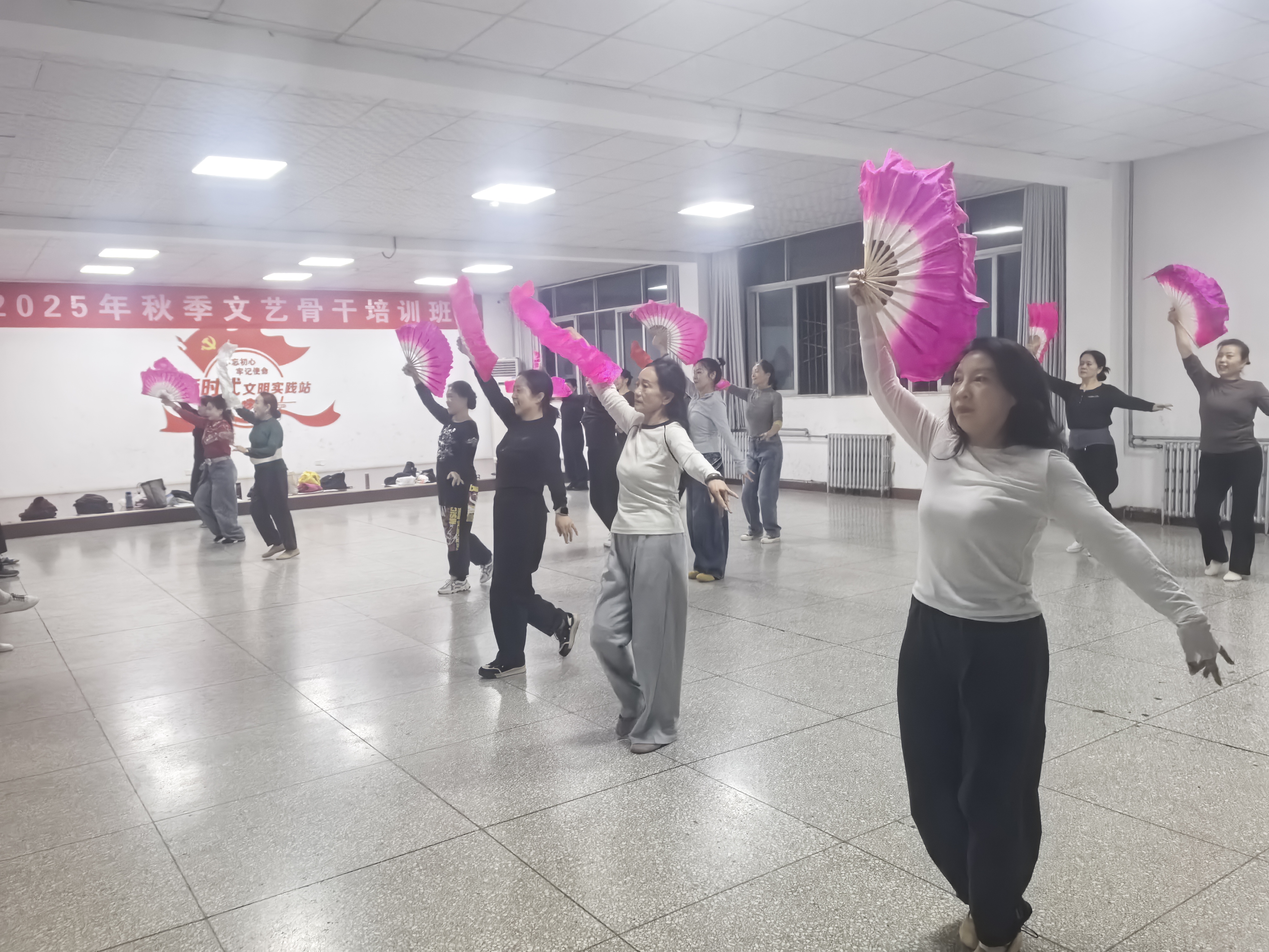 10月6日广场舞集训