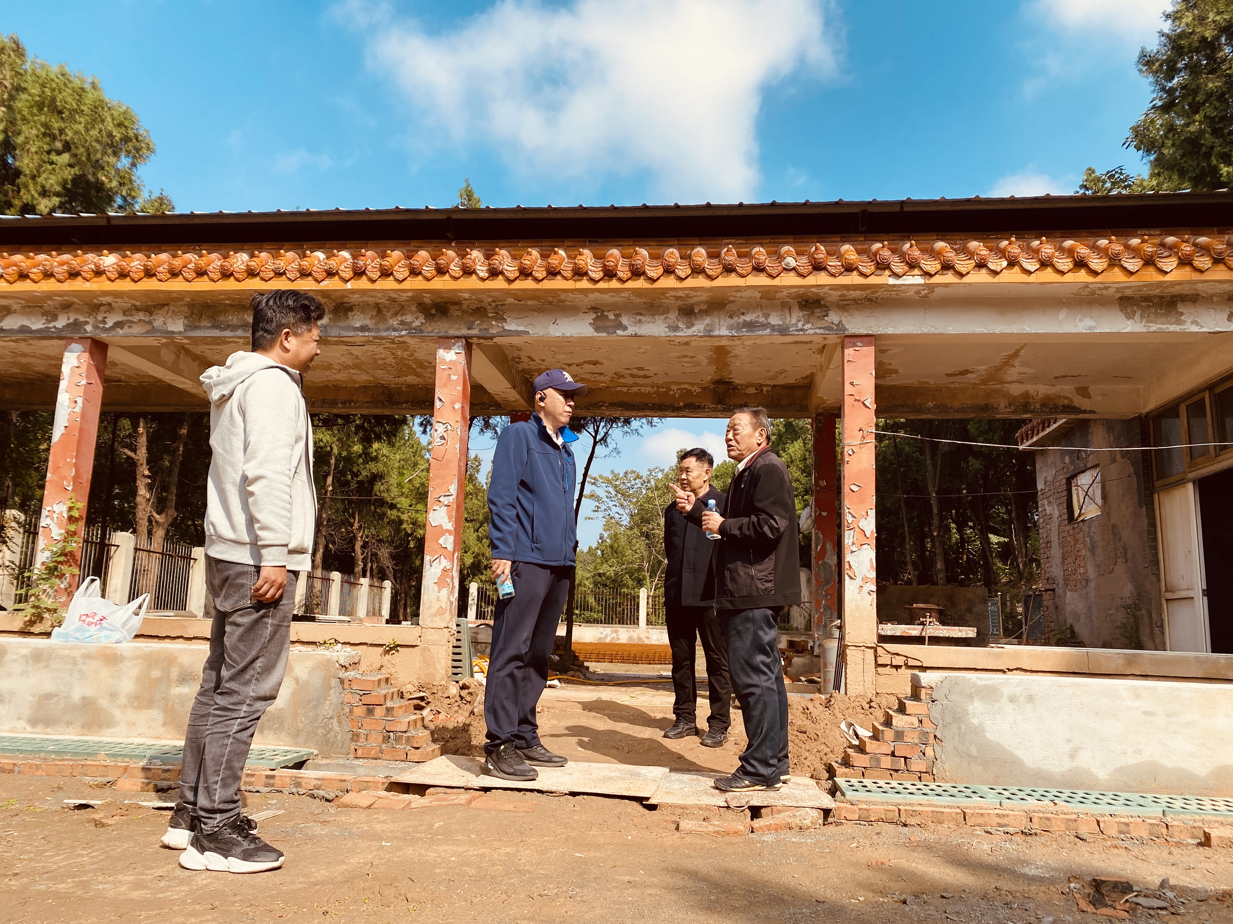 省老年体协督察浚县门球场项目3