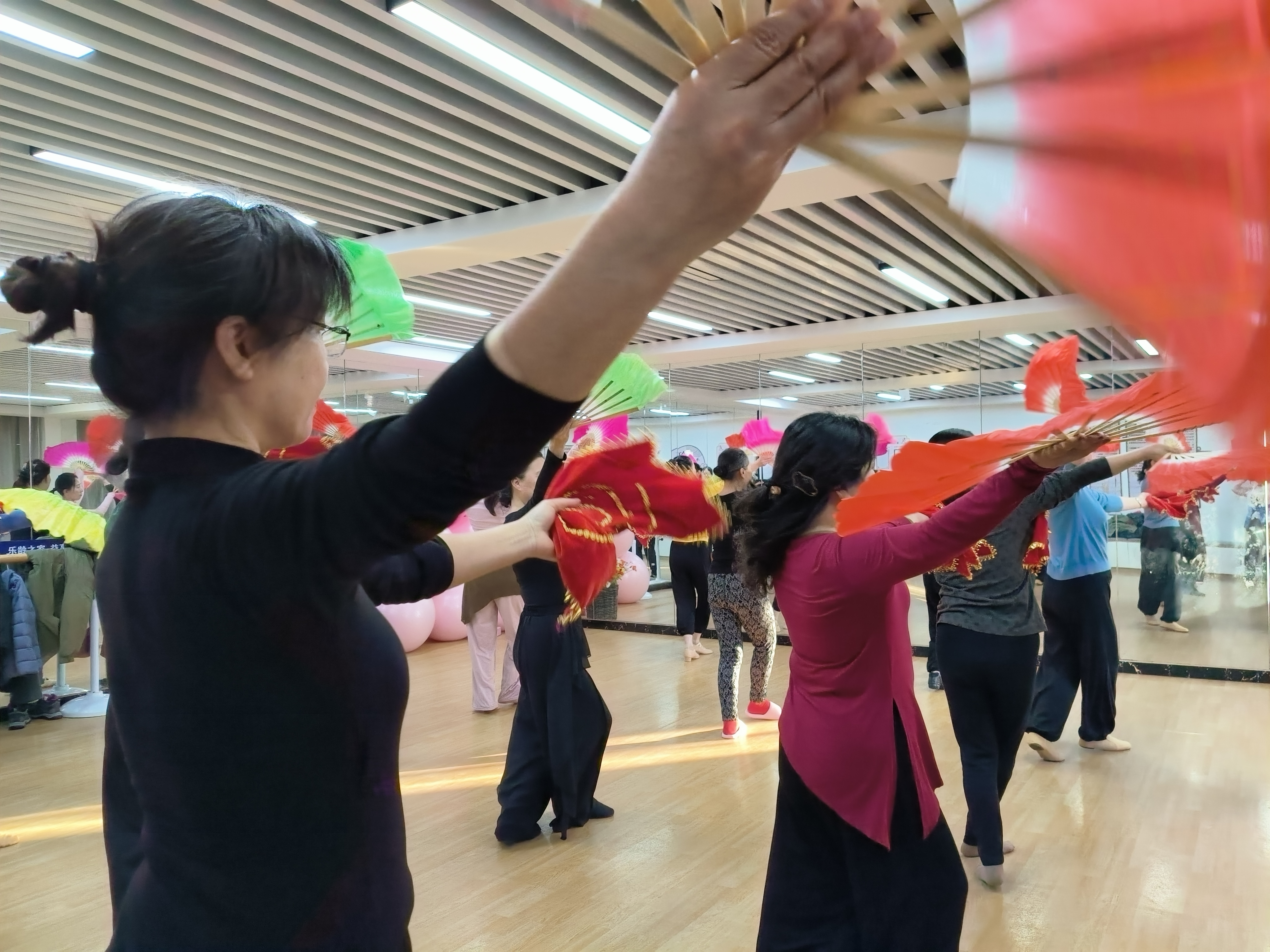 健身秧歌培训1