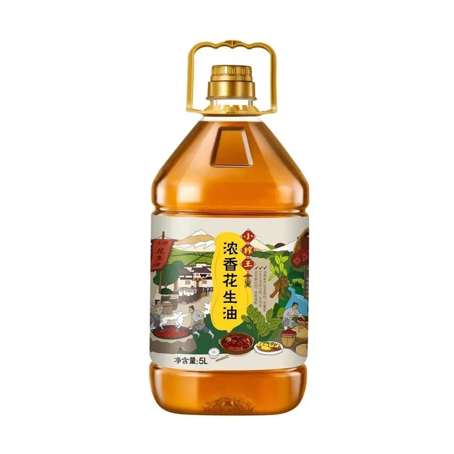 吾谷怡人小榨王浓香花生油