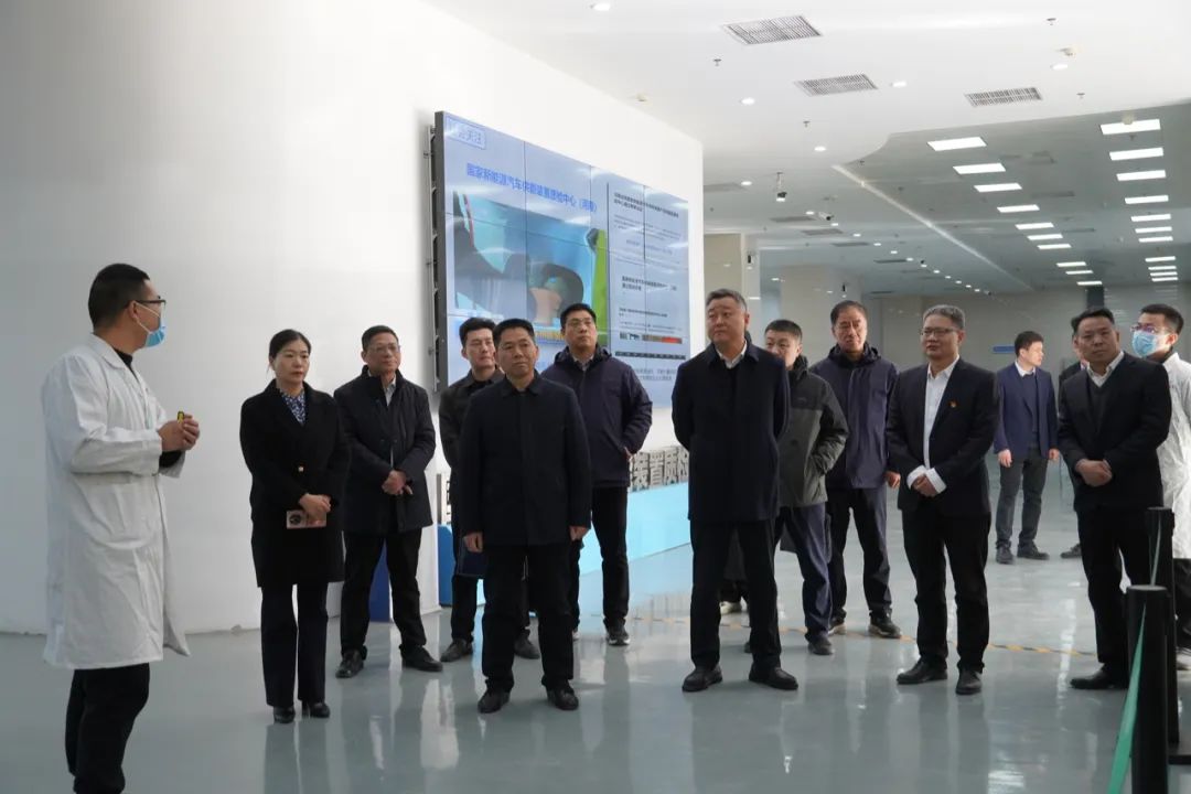 省政府国资委第七安全督导调研组到豫检集团督导安全生产工作