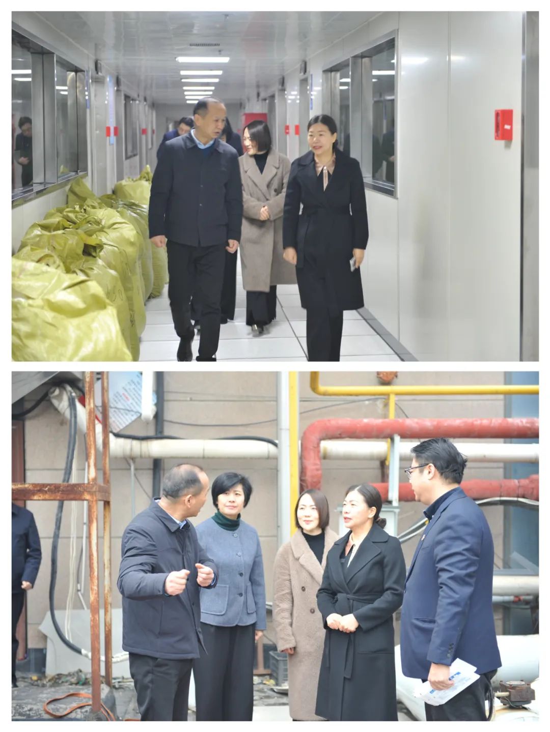 豫检集团督查组到纤检院有限公司开展实地督查工作