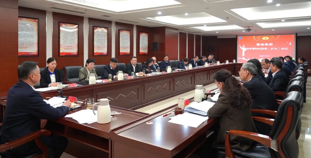 豫检集团召开党委（扩大）会议
