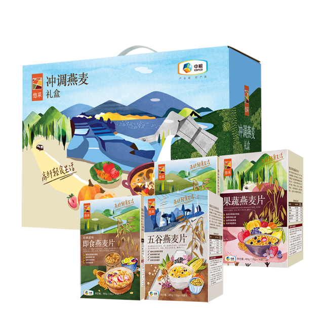 中粮悠采即食燕麦礼盒