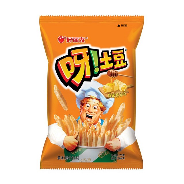 好丽友呀!土豆蜂蜜黄油味70g/袋*3袋