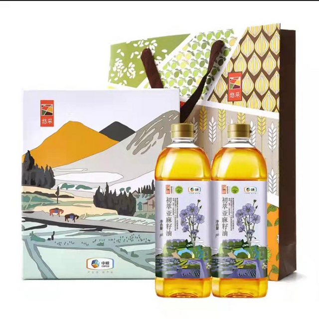 中粮初萃双油礼盒（亚麻＋亚麻）